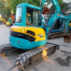 Panas! Dijual Ekskavator Mini Kubota KX155-3S Ekskavator U-55 Kubota Jepang Bekas