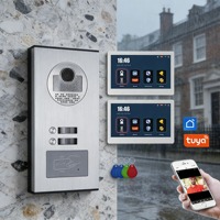 Videoportero de Dos Botones con Acceso por Reconocimiento Facial y Almacenamiento en la Nube para Renovaciones Modernas