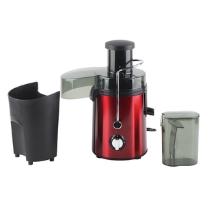 Exprimidor Casero, Máquina Exprimidora Centrífuga, Extractor de Jugos, Procesador de Alimentos Multifunción para Frutas y Verduras, Enchufe Europeo Rojo - Product Image 6