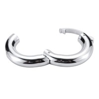 Nouvelle bague de compression et d'étirement pour pénis et scrotum en alliage de zinc, avec système de verrouillage, 100% étanche