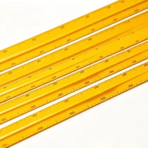 Reglas Rectas de Plástico de 100 cm, Fáciles de Sostener, Herramientas de Enseñanza de Geometría, Regla Recta para Estudiantes y Oficina - Product Image 1