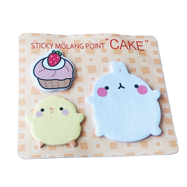 Рекламный дизайн под заказ Фирменная бумага печать 4C высечка пользовательские Липкие заметки