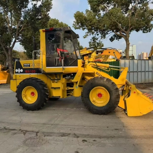 Low Price High Quality Used Komatsu WA100 <b>Small</b> Loader Machinery Engineering Equipment Komatsu WA100 380 500 Loaders Hot Sale - Product Image 1