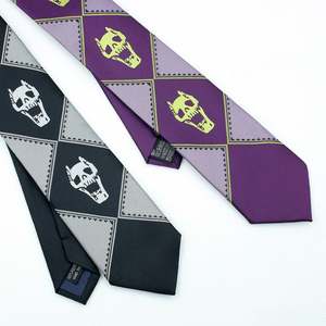 Corbata de Poliéster Formal de Anime JoJo's Bizarre Adventure, KILLER QUEEN, <span class=keywords><strong>Kira</strong></span> Yoshikage, Accesorios de Disfraces de Cosplay, Genial para Halloween - Product Image 3