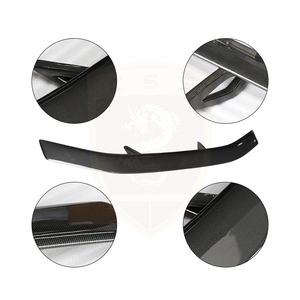 Aile arrière de voiture en fibre de carbone sèche style Novi pour Ferrari F8, spoiler arrière, accessoires de voiture, pièces automobiles - Product Image 6