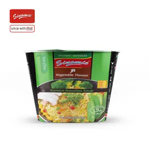 [SINOMIE] wholesale instant soup vegetable flavor bowl instant noodles