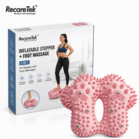 Plataforma Inflable para Ejercicios en Casa, Masajeador de Pies, Equilibrio, para Oficina, Rutina de Bienestar Diaria