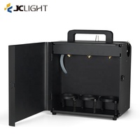 300W Flamme Dmx Stage Fire Machine Spray Stage Colorful 3 Head Flame Machine Flame Thrower Stage Show Effect Fire Machine