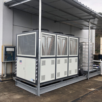 "Refroidisseur d'eau refroidi par air de 100/120 tonnes avec compression à vis et système de refroidissement automatique (220V)"