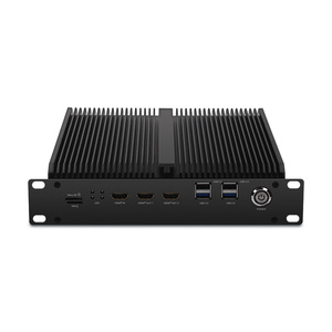 PC industriel embarqué RK3588 pour l'IA, idéal pour les terminaux cloud NVR, le contrôle industriel et les machines publicitaires multimédias - Product Image 1