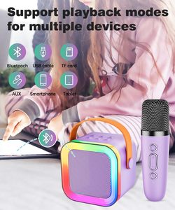 Mini Máquina de <span class=keywords><strong>Karaoke</strong></span> para Niños - Altavoz Portátil Inalámbrico de 5W con Alcance de 10m, Juguete Educativo para Niños de 5 a 15 Años, Unisex - Product Image 5