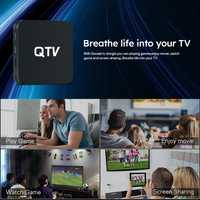Futur APP QTV X6 Android Tv Box Original Pabrik Allwinner H618 H616 2/16GB 4K*2K Kualitas Unggul Box Tv Stabil