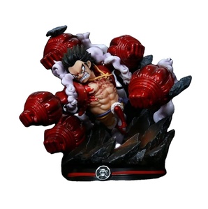 Figurine en PVC de <span class=keywords><strong>Luffy</strong></span> Gear Fourth Crow Cannon de la série Ultimate Move <span class=keywords><strong>WCF</strong></span> King of Apes de Tianhui GK, en boîte, pour scène de combat - Product Image 1