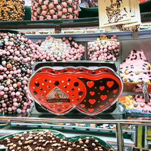 Colorful Heart-Shaped Eco-Friendly Wedding Candy <strong>Tin</strong> Box Recycled Materials for Valentine's Day Mother's Day Father's <strong>Chocolate</strong> - Product Image 2
