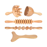 Outils de Massage de thérapie de grattage du bois poli écologique multi-usages corps façonnage masseur de Drainage lymphatique douleur musculaire