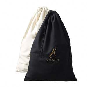 Sac à poussière en toile de coton personnalisé avec cordon de serrage, sac en coton, emballage, sac à poussière, cadeau, impression sérigraphique, recyclable, taille personnalisée - Product Image 1