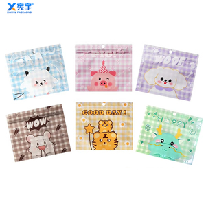 Bolsa de Plástico Laminado con Cierre, Personalizada con Logotipo de Dibujos Animados, Bolsa de Almacenamiento de Mylar Termosellada para Accesorios Decorativos, Dulces y Repostería - Product Image 5