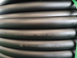 Tubería de <span class=keywords><strong>PE</strong></span> reciclada respetuosa con el medio ambiente PE100RC-Material de construcción sostenible, certificado ISO, huella de carbono baja - Product Image 6