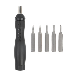 5 In 1 Ratchet <b>Screwdriver</b> Phosphated Bits H4 <b>Set</b> For Mobile Phones Laptops Home Repair Tools - Product Image 3