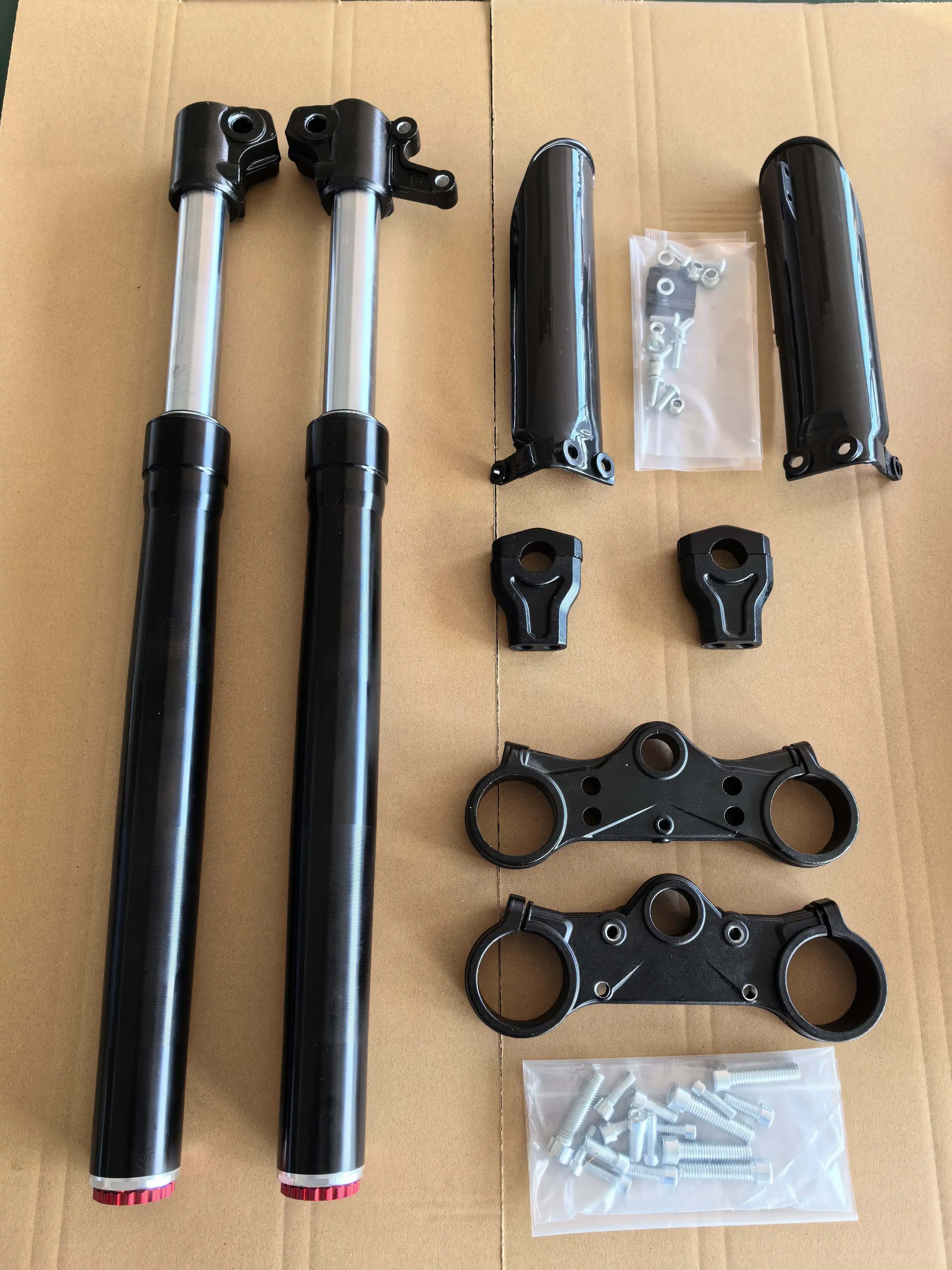 Shangxia Manufacture 12mm Axle Gold Black 45/48 600mm 630mm Zoom Scooter Inverted Front Fork