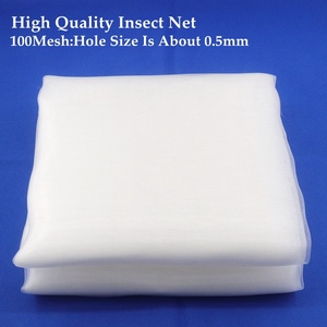 Malla de 100 de ancho de 1m ~ 30m para invernadero, cubierta de plantas de jardín, redes antiaves, redes para moscas y frutas, red antiinsectos para cultivos - Product Image 2