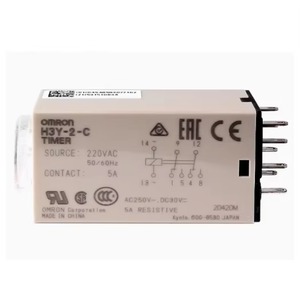 Relé de Tiempo Serie H3Y 100% Nuevo, H3Y-2-C AC220V 30S/H3Y-2-C AC220V 60S/H3Y-2-C AC220V 30M con Contador - Product Image 4
