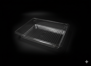 Bandejas Resistentes para Empacar Alimentos, Contenedores Apilables y Duraderos para Preparación de Comidas, Entrega a Domicilio y Almacenamiento - Product Image 3
