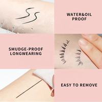 Crayon Eyeliner Liquide Mat Végétalien Bio de Haute Qualité, Longue Tenue, Imperméable, Personnalisable avec Votre Logo (Marque Privée)