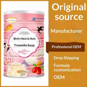 Soupe instantanée nutritive <span class=keywords><strong>de</strong></span> fruits et <span class=keywords><strong>de</strong></span> noix à base <span class=keywords><strong>de</strong></span> poudre <span class=keywords><strong>de</strong></span> racine <span class=keywords><strong>de</strong></span> lotus, <span class=keywords><strong>de</strong></span> noix <span class=keywords><strong>de</strong></span> nid d'oiseau et <span class=keywords><strong>de</strong></span> noix d'oreille d'argent, <span class=keywords><strong>substitut</strong></span> <span class=keywords><strong>de</strong></span> <span class=keywords><strong>repas</strong></span> - Product Image 2