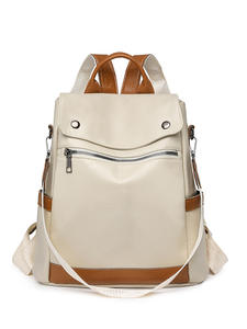 Mochila Antirrobo Moderna para Mujer, Mochila de Viaje de Lona Oxford, Bolso Ligero para Portátil para la Universidad y Uso Diario - Product Image 4