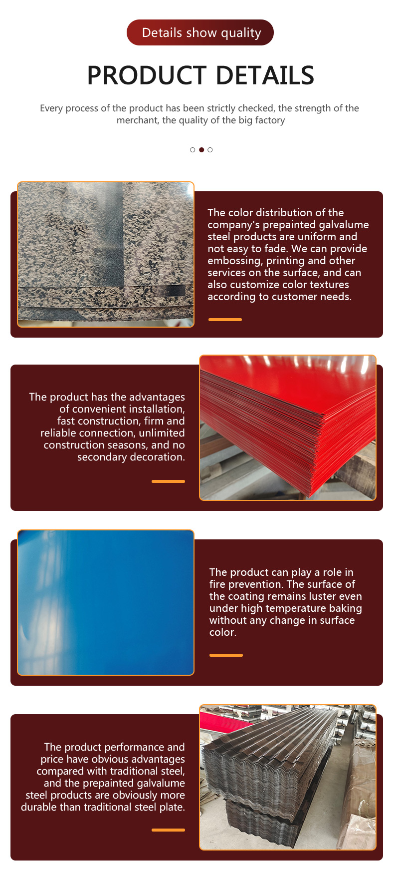 ASTM Color Coated Steel Coil A653 8.0mm Q235 Pre Painted Steel Coil