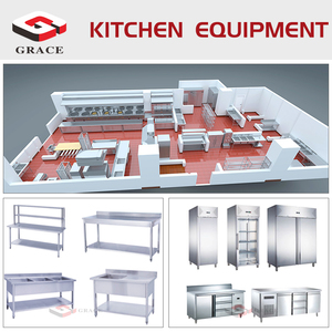 Soluzione Completa di Macchinari KFC, Friggitrice Commerciale e Attrezzatura per Ristorante Fast Food per Patatine Fritte e Hamburger - Product Image 5