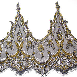 Özelleştirilebilir renkler ile toptan el yapımı boncuklu dantel nakış. - Product Image 3