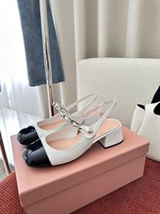 Zapatos de Tacón Alto Mary Jane para Mujer, de Marca Original de Lujo, Estilo Retro Clásico, Decorados con Cuero Personalizado, Estilo Hada - Product Image 4