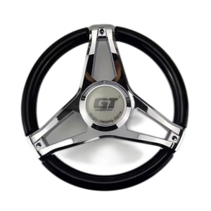 Hot sale ALUMINIUM ALLY+PLASTIC marine steering wheel for ship / yacht