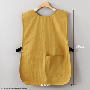 Tablier de restaurant personnalisé avec logo, imperméable et résistant à l'huile, pour la préparation culinaire et la restauration ; gilet sur mesure pour <span class=keywords><strong>femme</strong></span> - Product Image 4