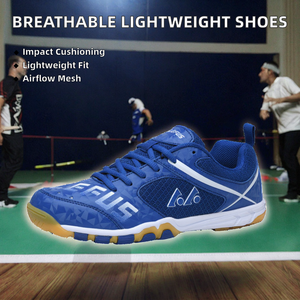 Zapatillas de Tenis Transpirables de Malla Ligera con Amortiguación de Impactos, Logotipo Personalizado, para Hombre y Mujer, Profesionales, para Bádminton, Verano, Primavera - Product Image 2