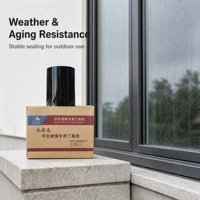 Scellant butyle sans solvant pour l'étanchéité des bords des vitres isolantes à double vitrage, adhésif thermofusible pour la fabrication de fenêtres