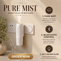 Diffuseur d'arômes mural intelligent sans eau, électrique, personnalisé en usine, à brancher, parfum d'ambiance, capacité 100 ml, contrôle par application domestique