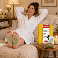Patchs Chauffants Relaxants pour les Pieds à l'Extrait d'Armoise Naturelle – Soin des Pieds pour Hommes – Vente en Gros