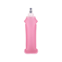 Gourde souple en TPU pour sports de plein air, 250 ml, 500 ml, pliable, sans BPA, légère, pour la course à pied, la randonnée, les activités de plein air