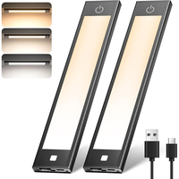 Lampes d'escalier LED à piles avec capteur PIR, lampes murales rechargeables, 150 lumens, lumière blanche, garantie 2 ans