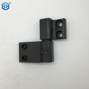 Charnières de porte et de fenêtre à battants en alliage d'aluminium noir Charnières de porte en PVC à pont cassé - Product Image 1