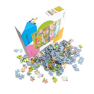 <span class=keywords><strong>Puzzle</strong></span> in Cartone da <span class=keywords><strong>200</strong></span> <span class=keywords><strong>Pezzi</strong></span> Personalizzato di Varie Dimensioni, Economico ed Educativo, Prodotto in Cina, Vendita all'Ingrosso - Product Image 4