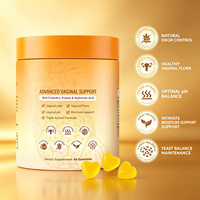 LUVVITA Gummies prébiotiques à l'acide hyaluronique pour femmes, vente en gros personnalisée, favorisent la flore saine, sans additifs artificiels, unique