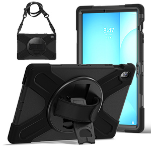 Custodia in Silicone resistente agli urti per Tablet <span class=keywords><strong>Samsung</strong></span> <span class=keywords><strong>Galaxy</strong></span> <span class=keywords><strong>Tab</strong></span> S10 FE Plus 13.1 pollici <span class=keywords><strong>Cover</strong></span> con tracolla a mano cavalletto - Product Image 1