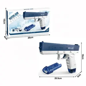 Custom New Product Automatic Electric Water Gun Squirt Battery Powered Toy Gun For Kids Outdoor Summer Toys