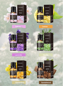 Yasemin aromaterapi ile 10ML suda çözünür nemlendirici uçucu yağ difüzör saf doğal bitki aromatik yağ kaynağı - Product Image 2