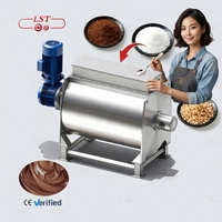 Machine à mélanger le chocolat avec commande PLC LST, équipement automatique de mélange de chocolat pour la fabrication de chocolat