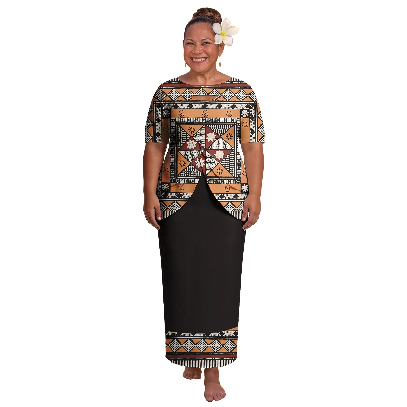 Buy In Bulk Tribal Design Formal Dress Embroidered Lace & Boho Style |  Alibaba.com